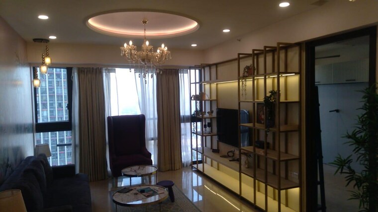 Living Room, lodha-the-park 4 Bedroom 1471 Sq.Ft. Apartment In Worli Mumbai 9494287