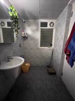 Bathroom in 1 BHK Apartment at Nicon Infinity, Vasai East – for Sale