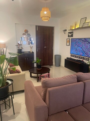 Living Room in 1 BHK Apartment at Nicon Infinity, Vasai East – for Sale