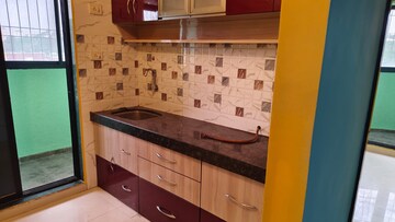 Kitchen in 1 BHK Apartment at Hill View CHS New Panvel, New Panvel – for Rent