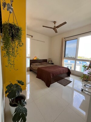 Living Room in 1 BHK Apartment at Nicon Infinity, Vasai East – for Rent