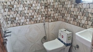 Bathroom in 1 RK Builder Floor at Sector 24 – for Rent