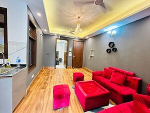 Living Room in 2 BHK Apartment at Freedom Fighters Enclave – for Rent