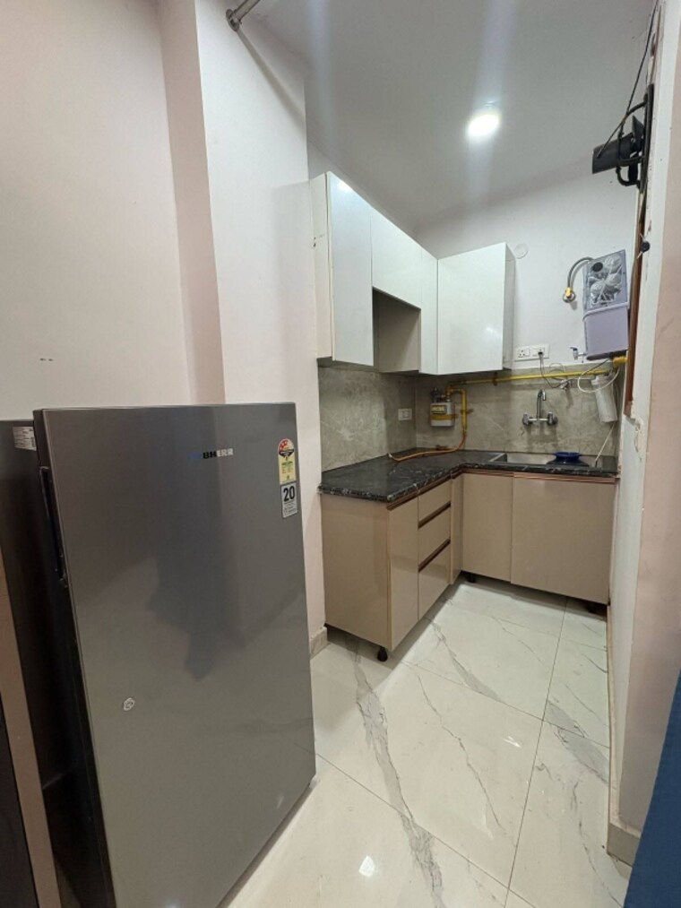 Kitchen, freedom fighters enclave 1 Bedroom 650 Sq.Ft. Apartment In Freedom Fighters Enclave Delhi 9494450