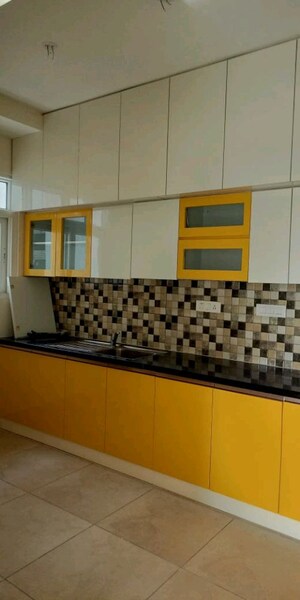 Kitchen in 3 BHK Apartment at Prestige Lakeside Habitat, Varthur – for Rent