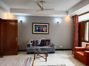 Bedroom in 3 BHK Builder Floor at Nehru Enclave – for Rent