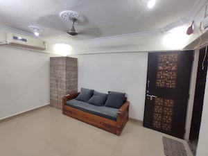 Living Room in 1 BHK Apartment at Sigrun Splendor, Vasai East – for Rent