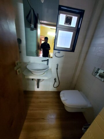 Bathroom in 3 BHK Villa at Trupti Bungalows, Owale – for Rent