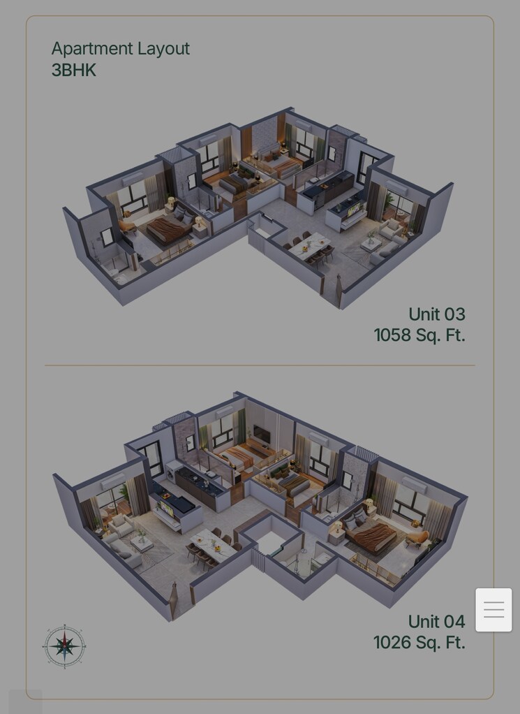 Floor Plan, satviki-horizon 2 Bedroom 696 Sq.Ft. Apartment In Dadar East Mumbai 9494608