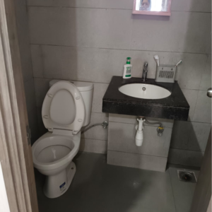 Bathroom in 2 BHK Apartment at Piramal Vaikunth, Ashok Nagar – for Rent