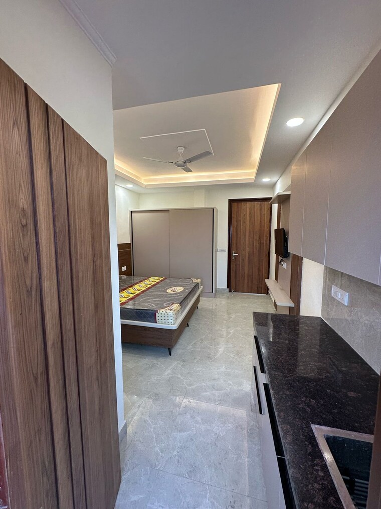 Kitchen, dlf city phase 3 1 RK 400 Sq.Ft. Apartment In Dlf City Phase 3 Gurgaon 9494691