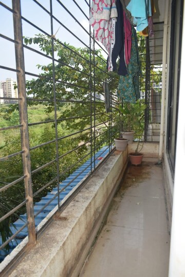 Balcony in 2 BHK Apartment at Rukmini Garden, Titwala – for Sale