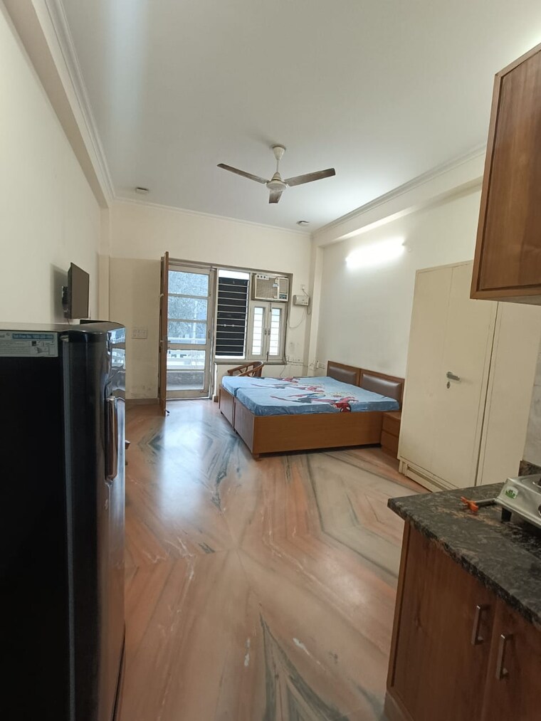 Master Bedroom, sector 15 1 RK 500 Sq.Ft. Builder Floor In Sector 15 Gurgaon 9494786