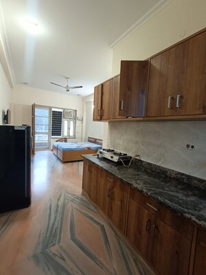 Kitchen in 1 RK Builder Floor at Sector 15 – for Rent