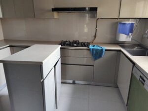 Kitchen in 1 BHK Apartment at Squarefeet Imperial Square, Ghodbunder Road – for Rent