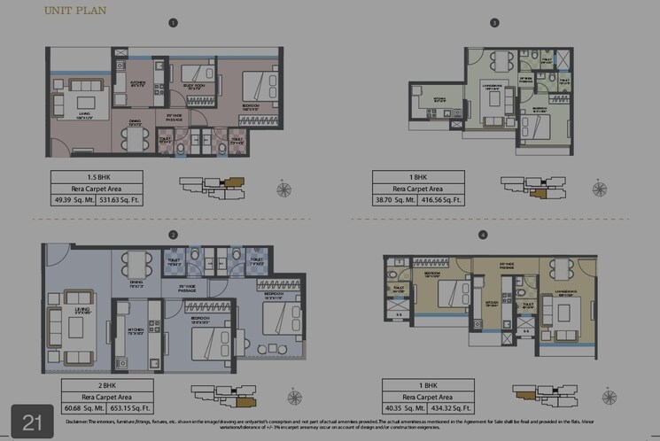 Floor Plan, ramesh-avenue-15 1.5 Bedroom 531 Sq.Ft. Apartment In Sewri Mumbai 9494854