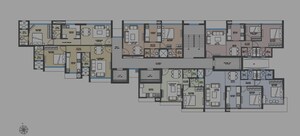 Floor Plan in 1.5 BHK Apartment at Ramesh Avenue 15, Sewri – for Sale