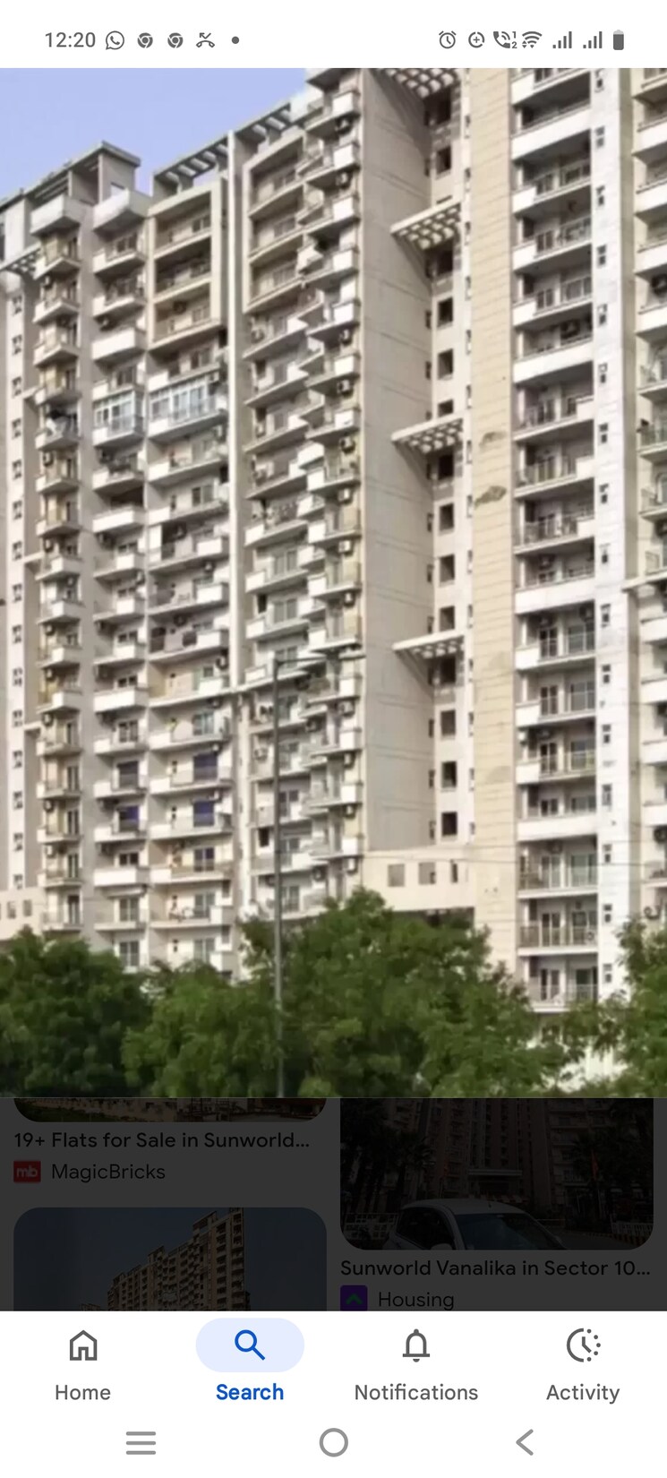Exterior View, sunworld-vanalika 4 Bedroom 2650 Sq.Ft. Apartment In Sector 107 Noida 9494872