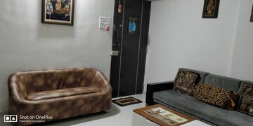 Living Room in 1.5 BHK Apartment at Aaradhana Jai Matadee, Bhaskar Colony – for Sale