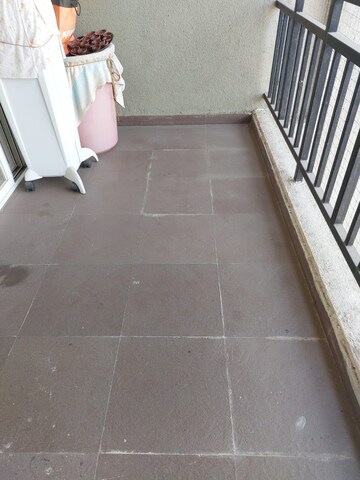 Balcony in 2 BHK Apartment at Majestique Landmark Miami, Dhayari – for Rent