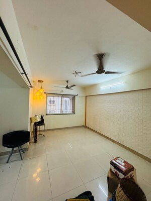 Living Room in 2.5 BHK Apartment at B.U.Bhandari Everglade, Kharadi – for Rent