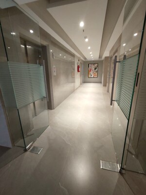 Building Lobby in 1 BHK Apartment at Sheth Irene, Malad West – for Rent