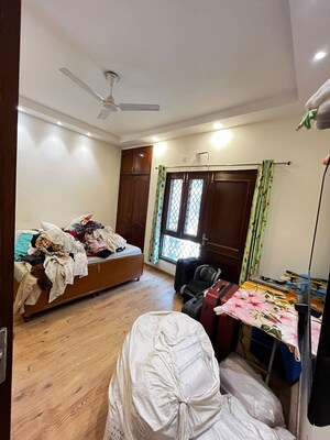 Bedroom in 2 BHK Builder Floor at Chattarpur – for Rent