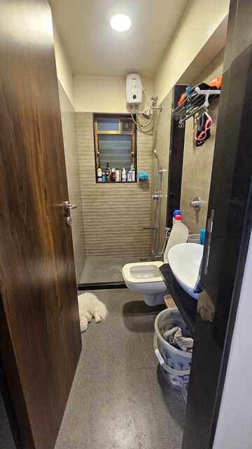 Bathroom in 2 BHK Apartment at Vashi Sector 29 – for Sale