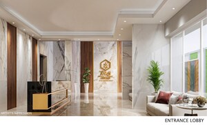 Living Room in 3 BHK Apartment at Bluestone Tulsi Heritage, Dadar East – for Sale