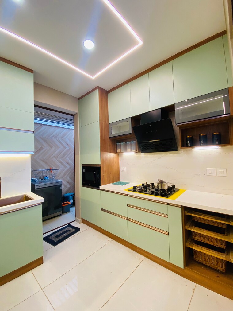 Kitchen, urbanx-earth-n-sky-villas 3 Bedroom 2000 Sq.Ft. Villa In Seegehalli Bangalore 9494846