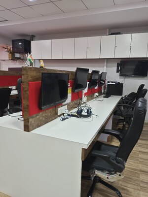 Team Area in  Office Space at Lodha Supremus 2, Wagle Industrial Estate – for Rent