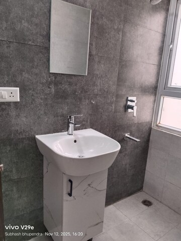 Bathroom in 3 BHK Apartment at Hero Homes Gurgaon, Sector 104 – for Rent