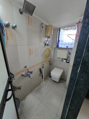 Bathroom in 1 BHK Apartment at Matoshree Pearl Bhandup, Bhandup West – for Rent