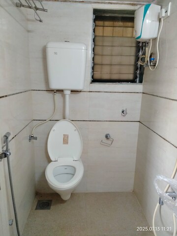 Bathroom in 1 BHK Apartment at Rabale – for Sale