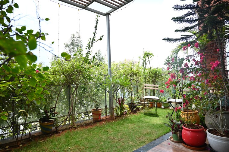 Garden, inner-spaces-meadow-in-the-sun 4 Bedroom 2813 Sq.Ft. Villa In Hosa Road Bangalore 9495234
