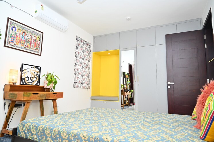 Living Room, inner-spaces-meadow-in-the-sun 4 Bedroom 2813 Sq.Ft. Villa In Hosa Road Bangalore 9495234