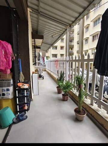 Balcony in 1 BHK Apartment at Balaji Complex Bhayandar, Bhayandar East – for Rent
