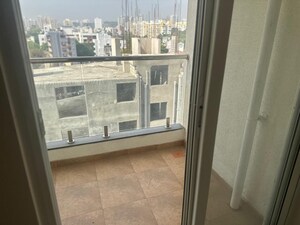 Balcony in 3 BHK Apartment at D And T Rajkamal Park CHS, Aundh – for Rent