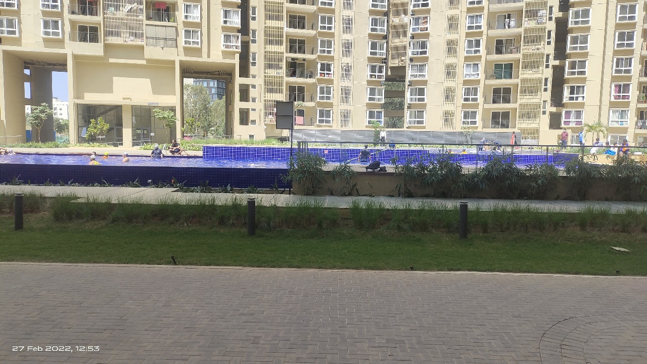 2 BHK + Pooja Room Apartment For Rent in Bhartiya Nikoo Homes Phase 2