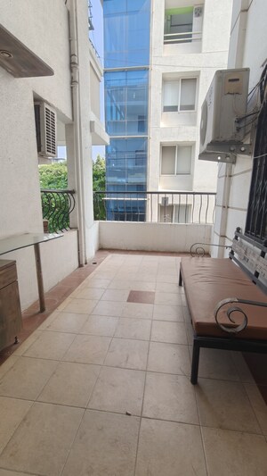 Balcony in 3 BHK Apartment at Anand Park Aundh, Aundh – for Sale