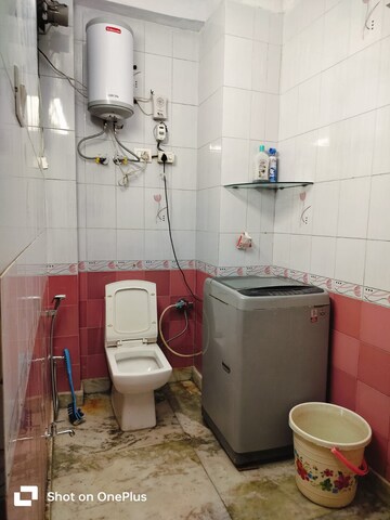 Bathroom in 2 BHK Apartment at Panchsheel Vihar – for Rent