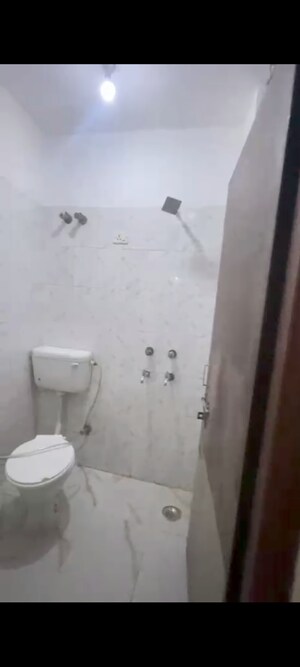 Bathroom in 2 BHK Builder Floor at Chattarpur – for Rent