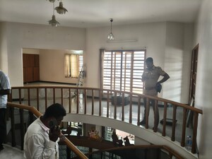 Balcony in 1 BHK Builder Floor at Panchsheel Enclave – for Rent