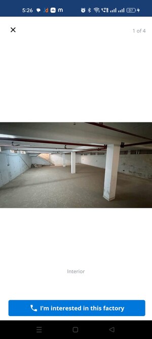 Kitchen in 1 RK Builder Floor at Kasturba Nagar – for Rent