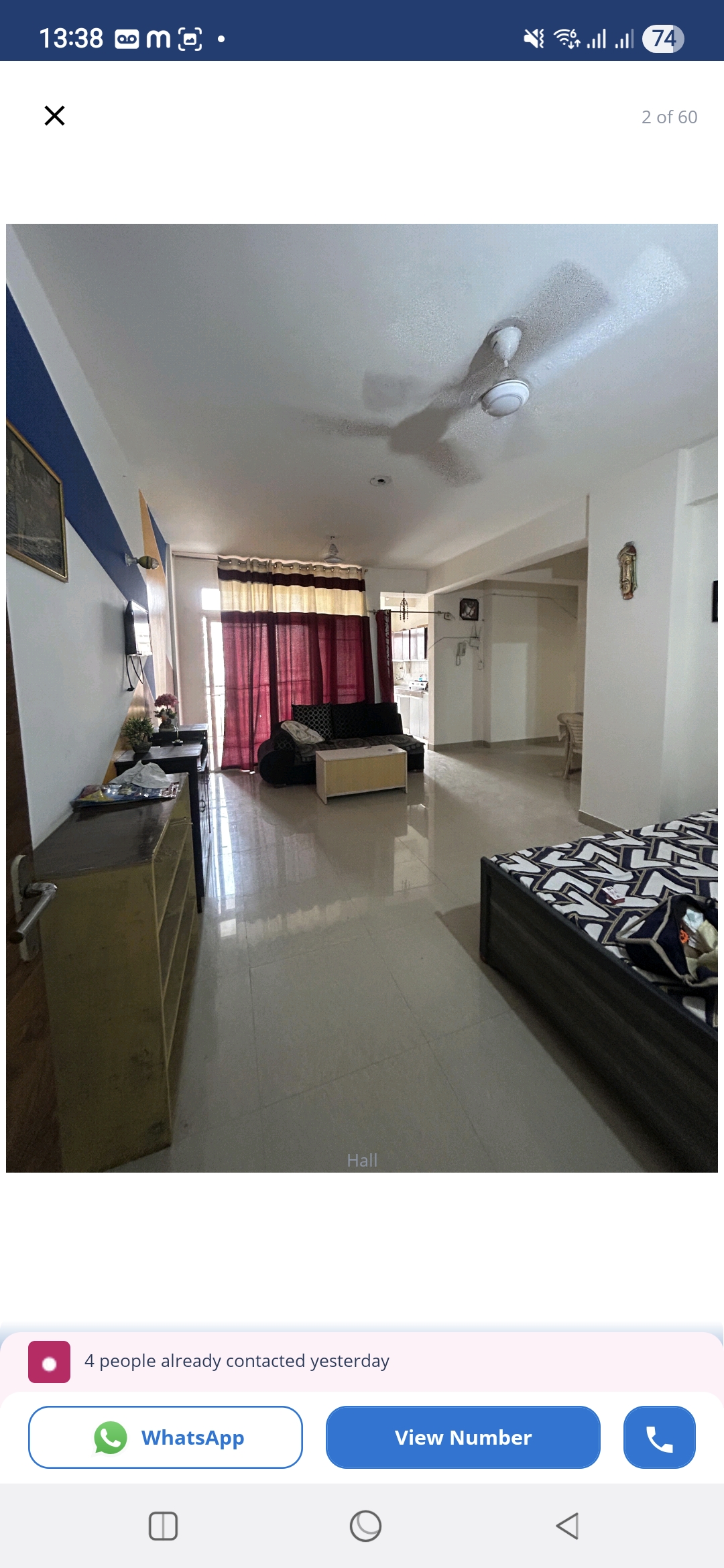 3 BHK 1388 Sq.Ft. Apartment in KLJ Greens
