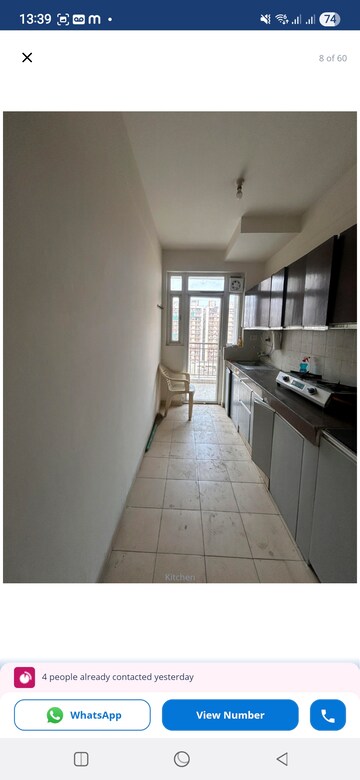 Kitchen in 3 BHK Apartment at KLJ Greens, Sector 77 – for Rent