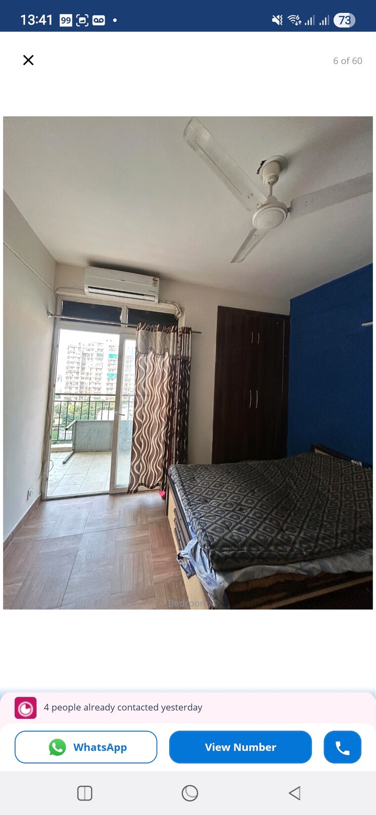 Bedroom, klj-greens 3 Bedroom 1388 Sq.Ft. Apartment In Sector 77 Faridabad 9495593