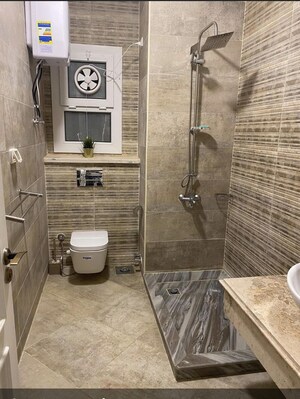 Bathroom in 5 BHK Apartment at Kanakia Paris, Bandra East – for Rent