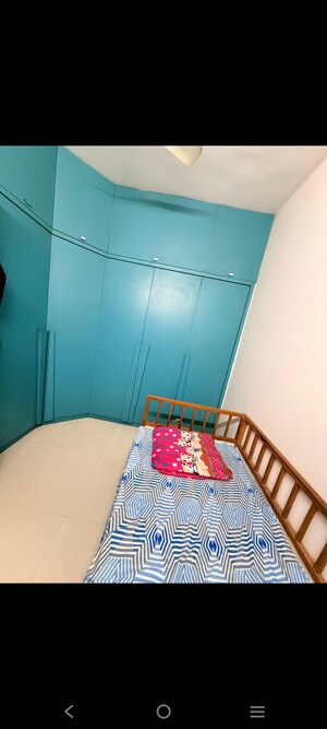 Bedroom in 3 BHK Apartment at Adani Shantigram Water Lily, Shantigram – for Rent