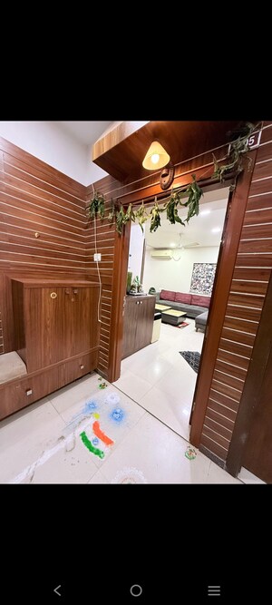 Kitchen in 3 BHK Apartment at Adani Shantigram Water Lily, Shantigram – for Rent